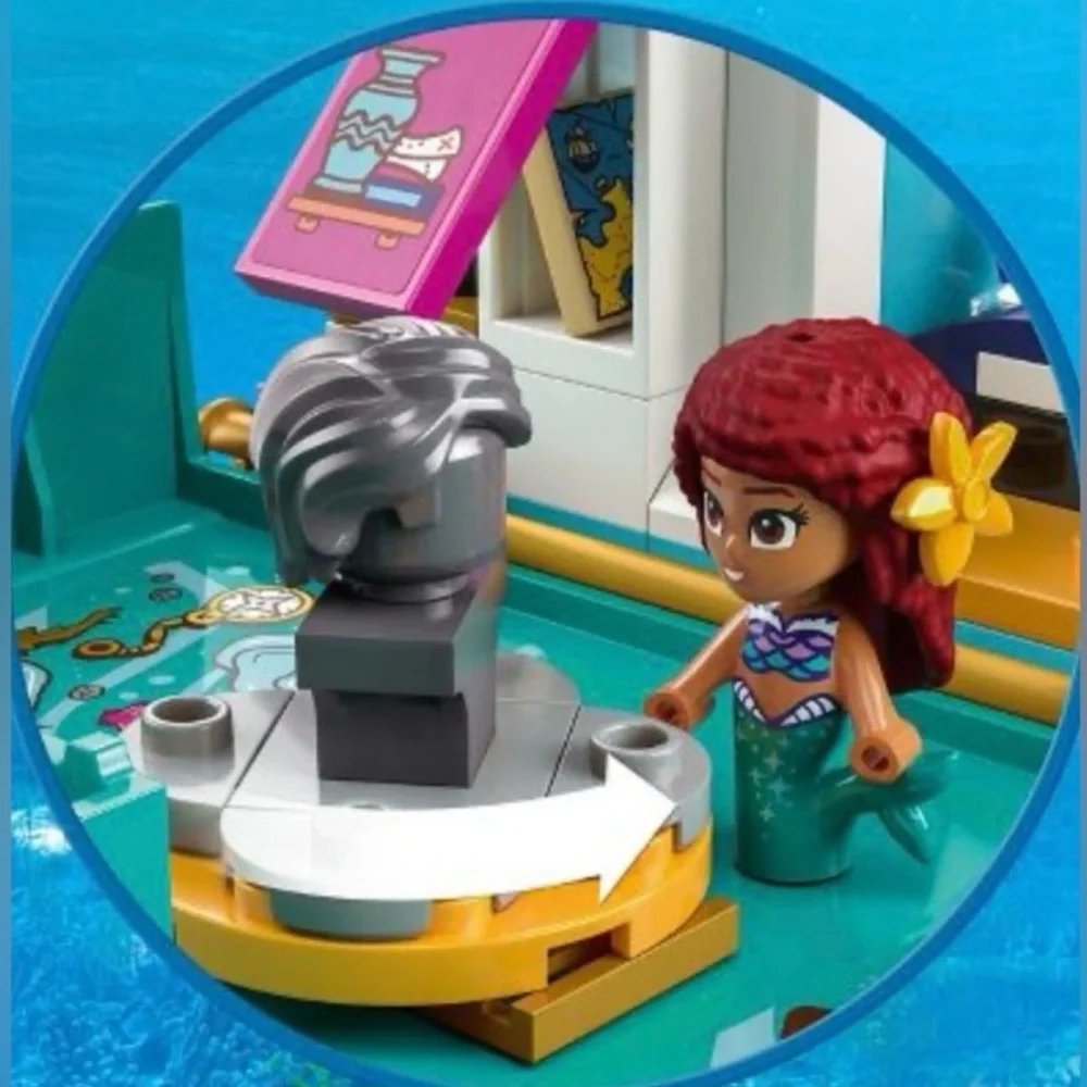 RETIRED LEGO Disney Princess: The Little Mermaid Movie Story Book (43213)